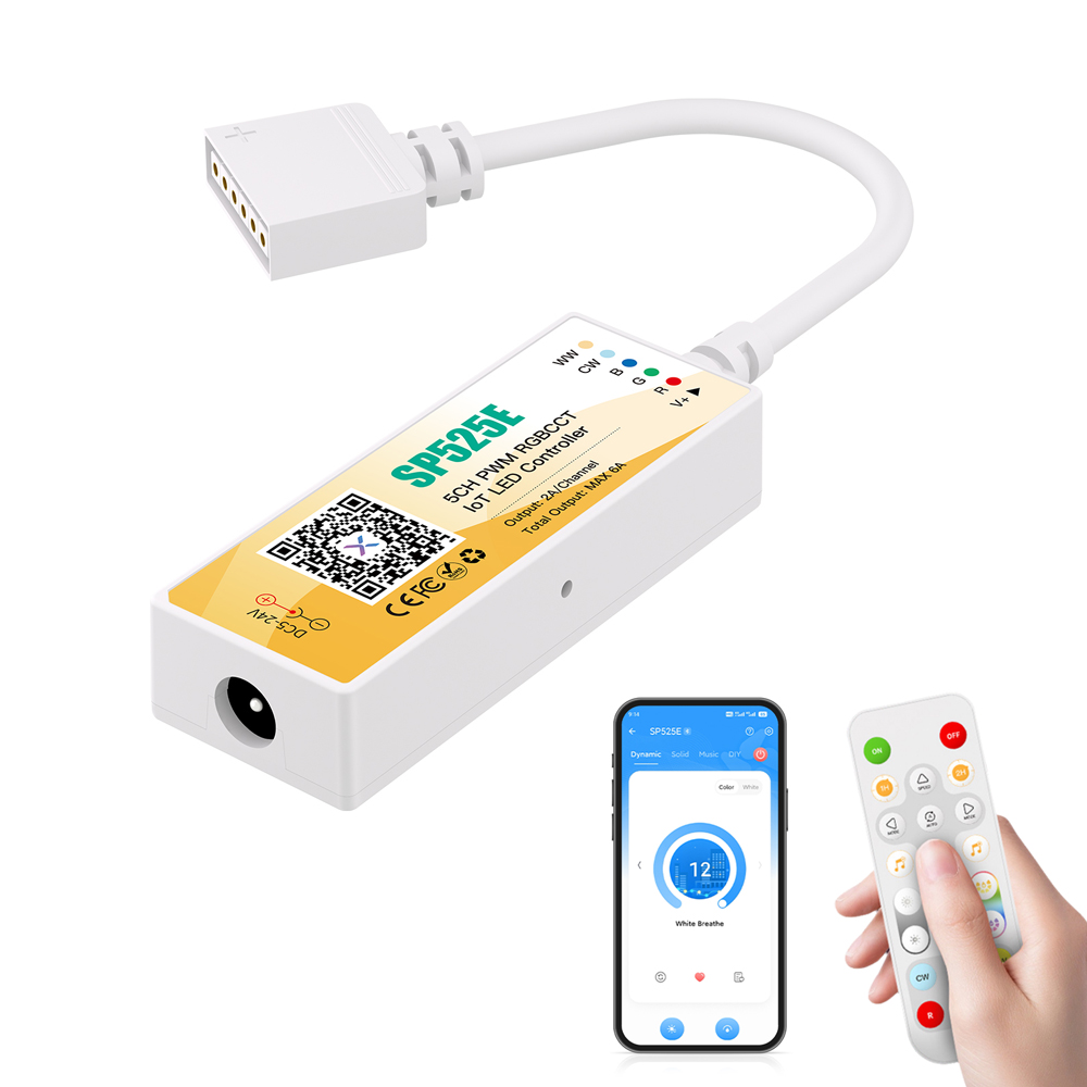 Smart Home Llm - 5CH PWM RGBCCT LED Controller Bluetooth