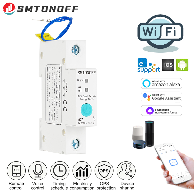 Smart Home Wiz - Ewelink WiFi Smart Switch Energy Monitoring