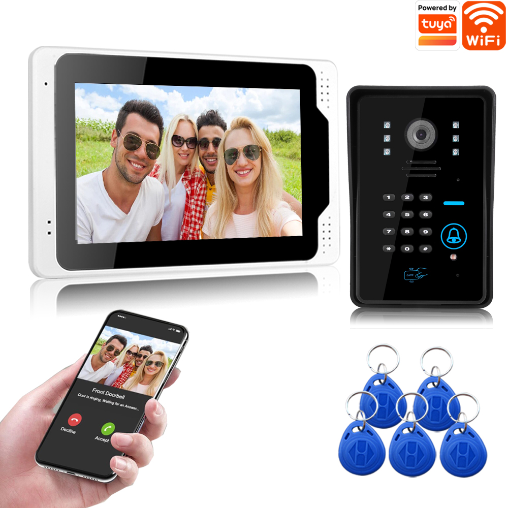 Smart Home Video Doorbell - Tuya Smart Home IP WIFI/Wired Video