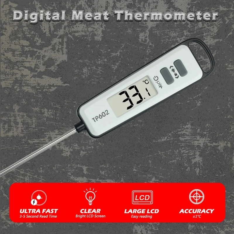 Smart Home Utensils - TP602 Meat Thermometer Kitchen Digital Cooking