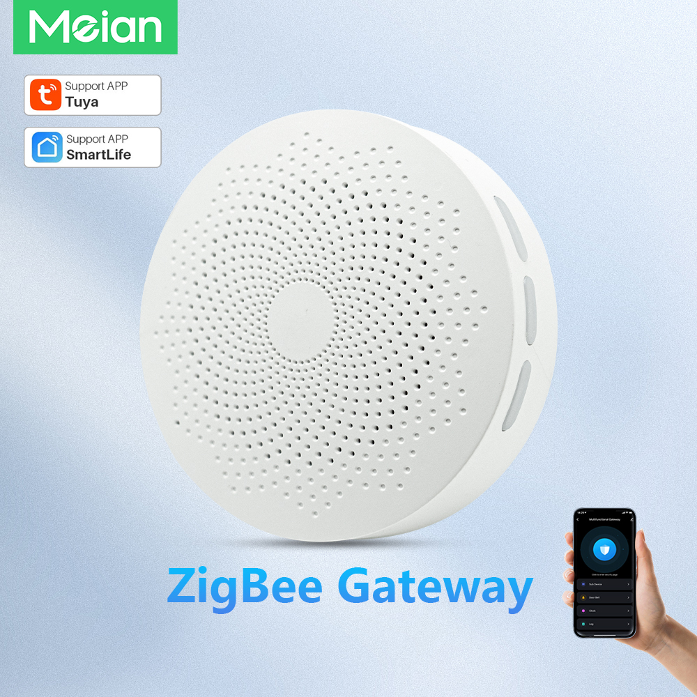 Smart Home Living - Meian Tuya Zigbee Gateway Multi-Mode Zigbee
