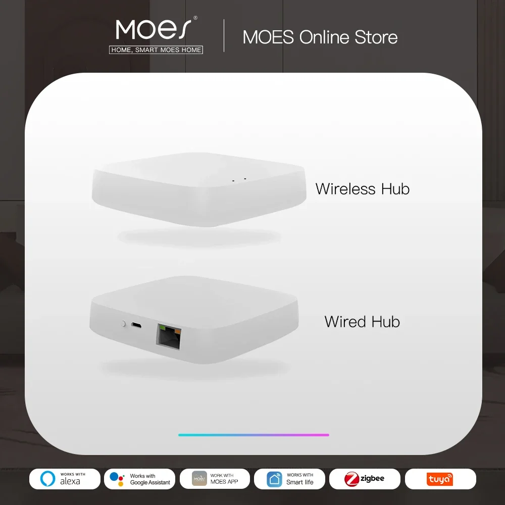 Smart Home Living - Tuya ZigBee 3.0 Smart Gateway Hub