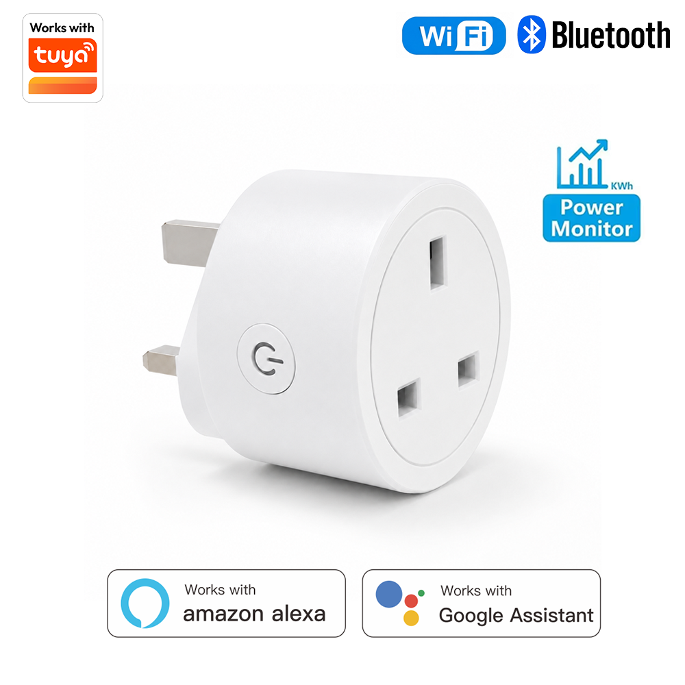 Tuya UK Smart Plug WiFi Blueto – обзор и цена Smart Home Wiz