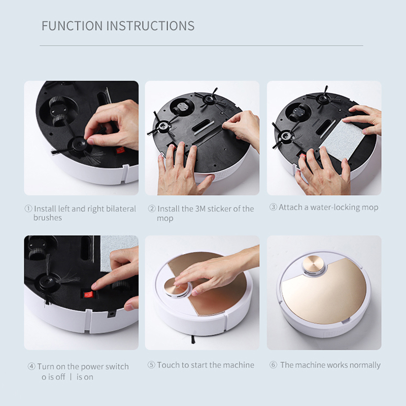 New ES06 Robot Vacuum Cleaner  – обзор и цена Smart Home Floor Plan
