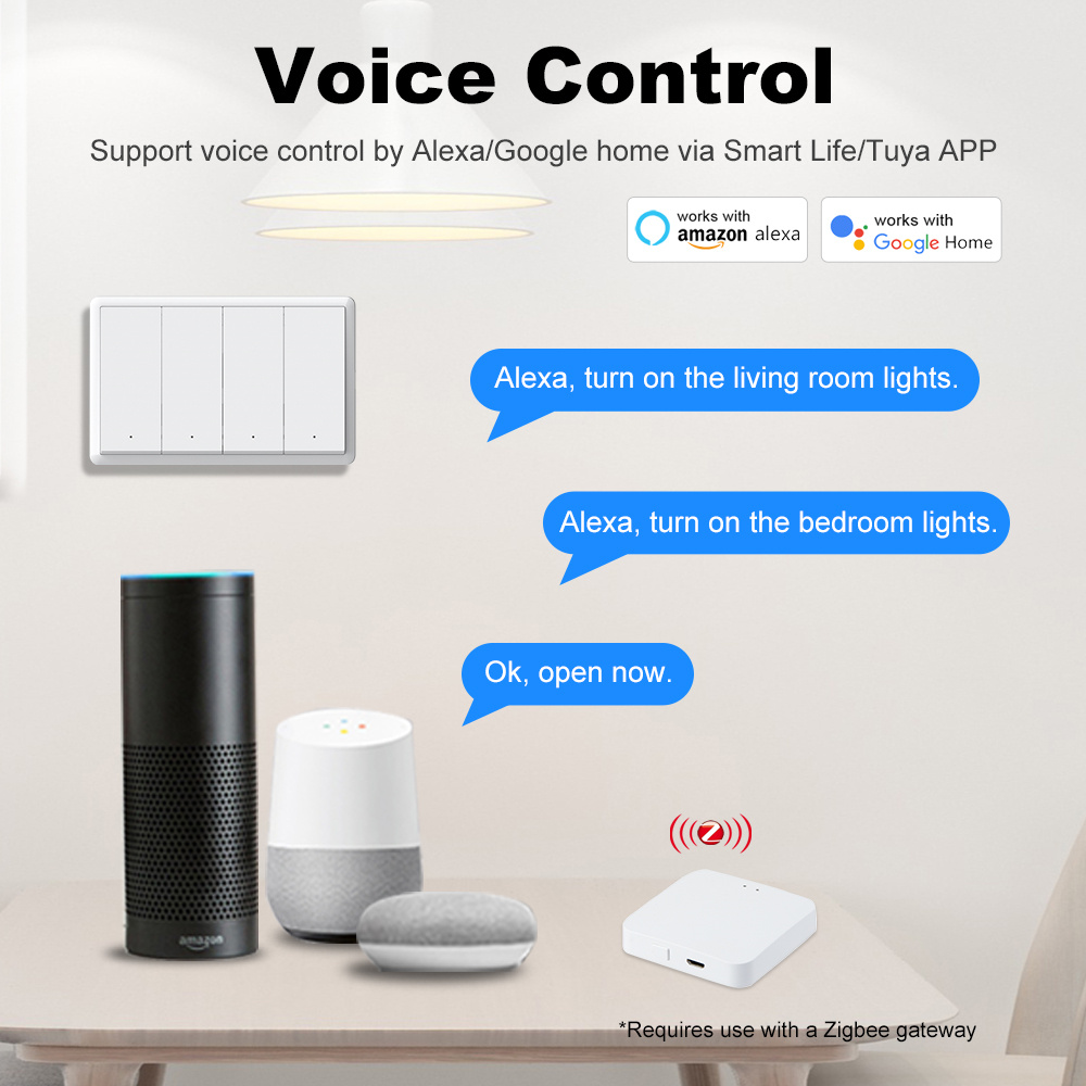 Manhot Smart zigbee Switch No  – обзор и цена Smart Home Z Wave