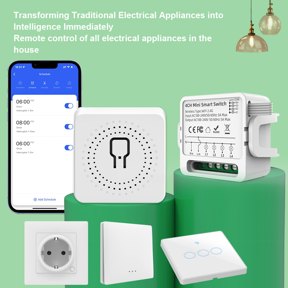 Tuya WiFi Smart Switch 1/2/3/4 – обзор и цена Smart Home Wiz
