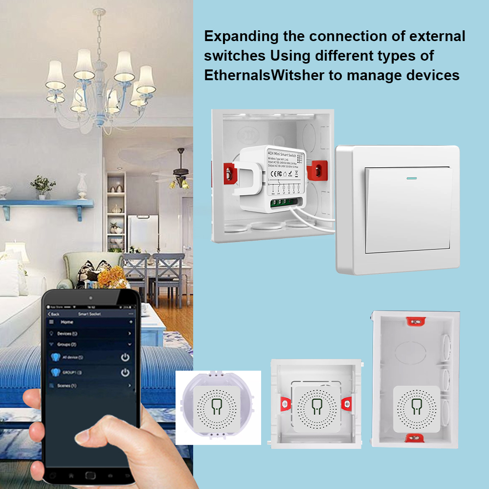Tuya WiFi Smart Switch 1/2/3/4 – обзор и цена Smart Home Wiz