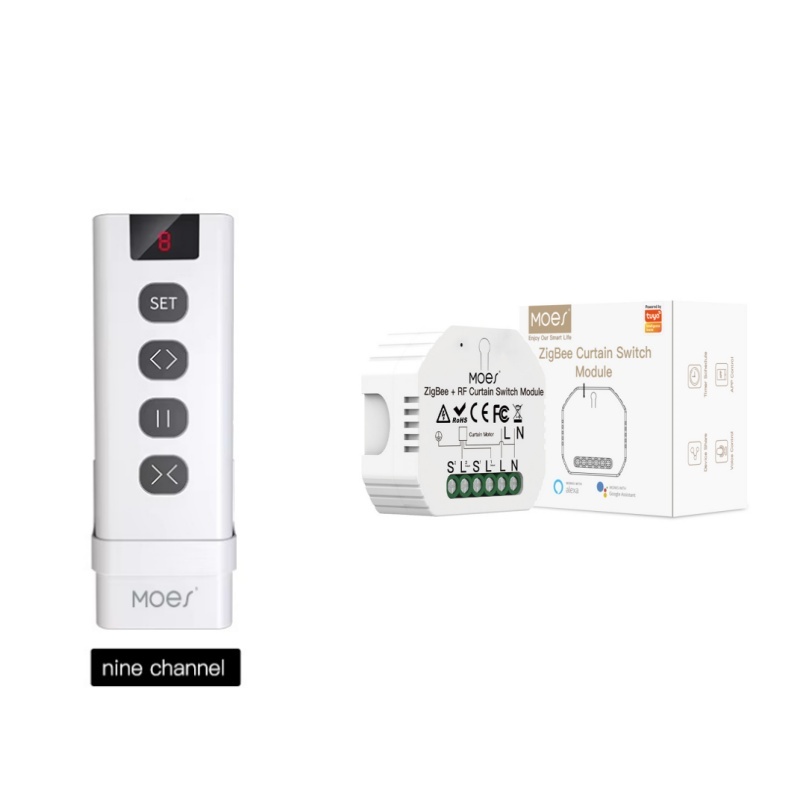 MOES ZigBee Smart RF433 Curtai – обзор и цена Smart Home Z Wave