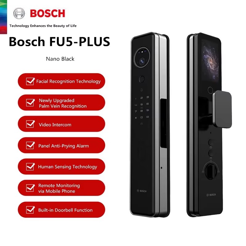 BOSCH FU5-Plus Smart Lock 3D F – обзор и цена Smart Home Bosch