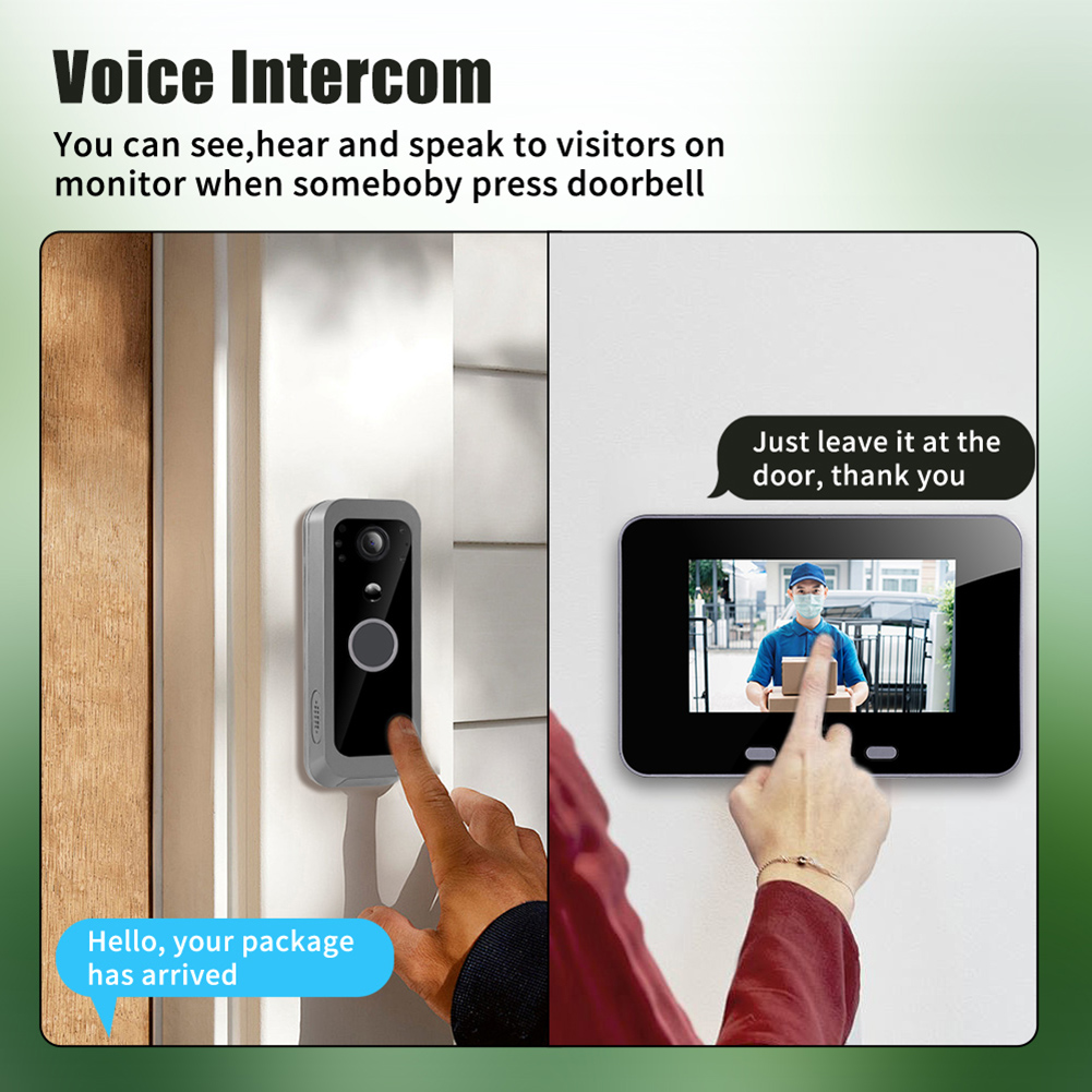 2.4G Wireless Visual Intercom  – обзор и цена Video Doorbell