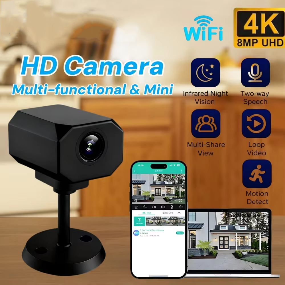 4K HD WiFi Security Camera for – обзор и цена Smart Home Wiz