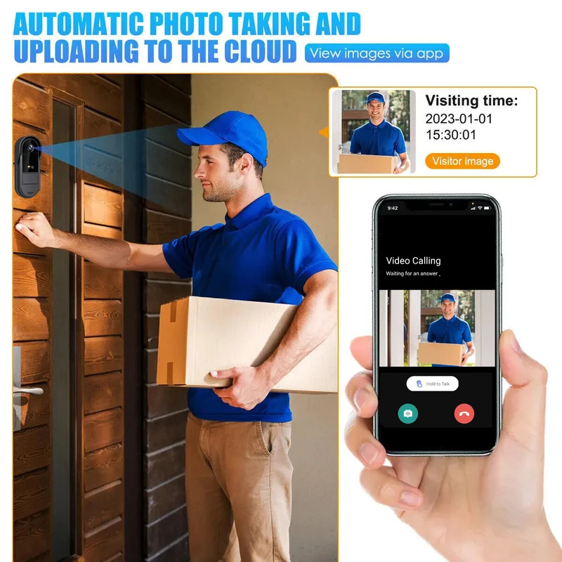 Tuya WiFi doorbell  2-way HD 1 – обзор и цена Smart Home Video Doorbell