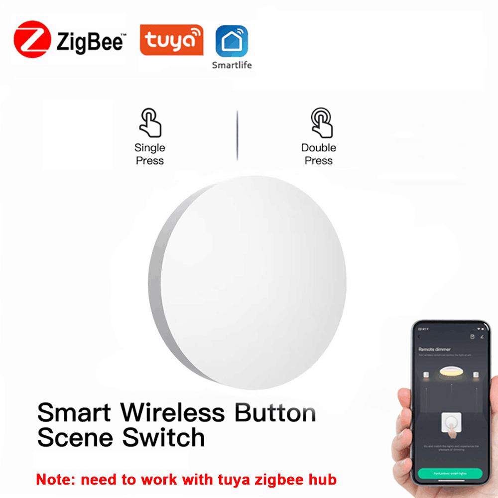 Tuya ZigBee Button Scene Switc – обзор и цена Smart Home Z Wave
