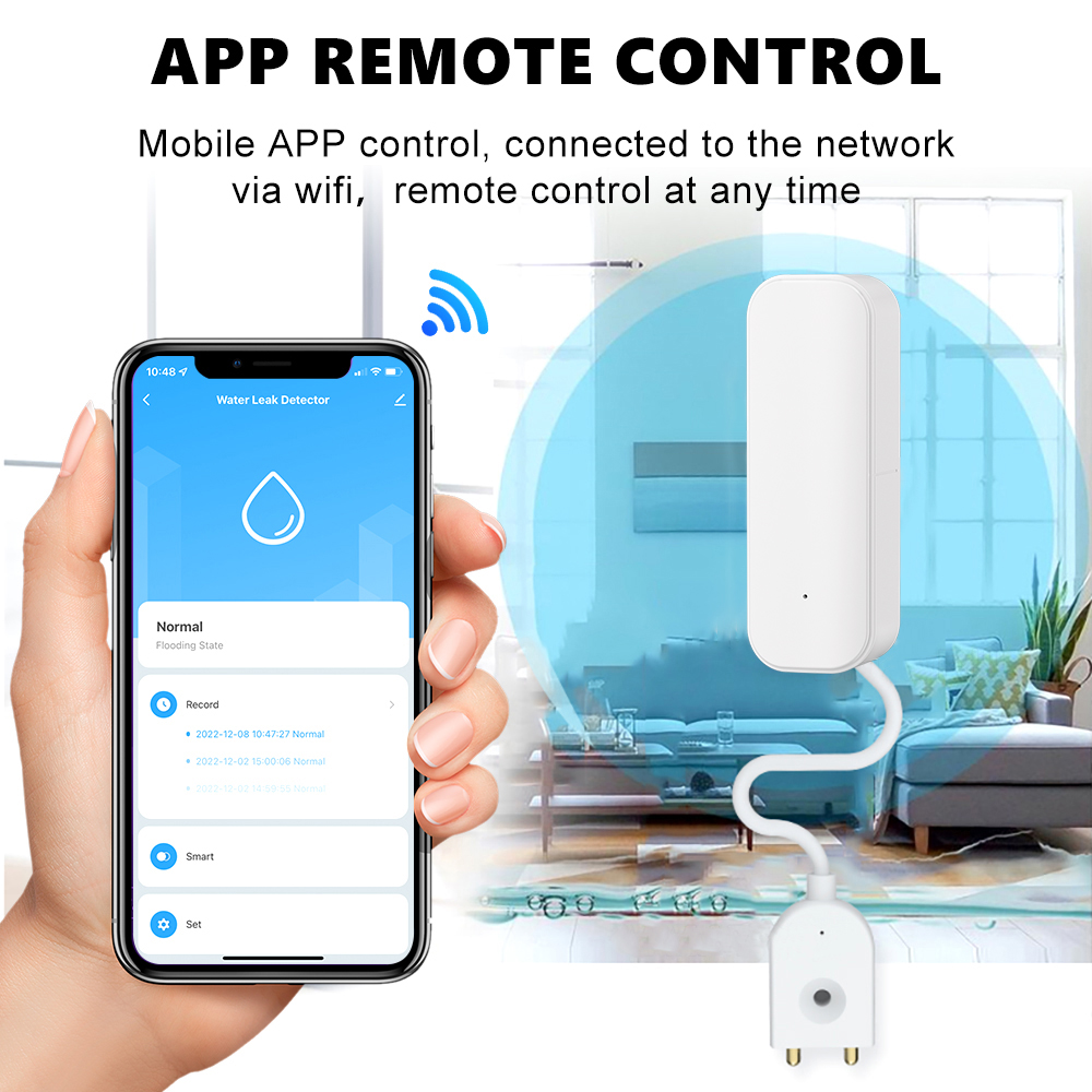 WiFi or Zigbee Water Leak Sens – обзор и цена Smart Home Security System