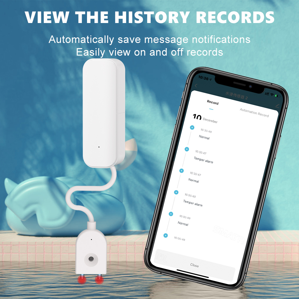 WiFi or Zigbee Water Leak Sens – обзор и цена Smart Home Security System