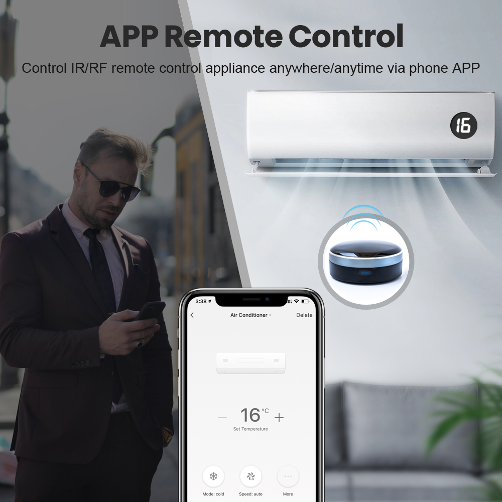 Tuya IR RF 433/315 Universal W – обзор и цена Smart Home Orvibo