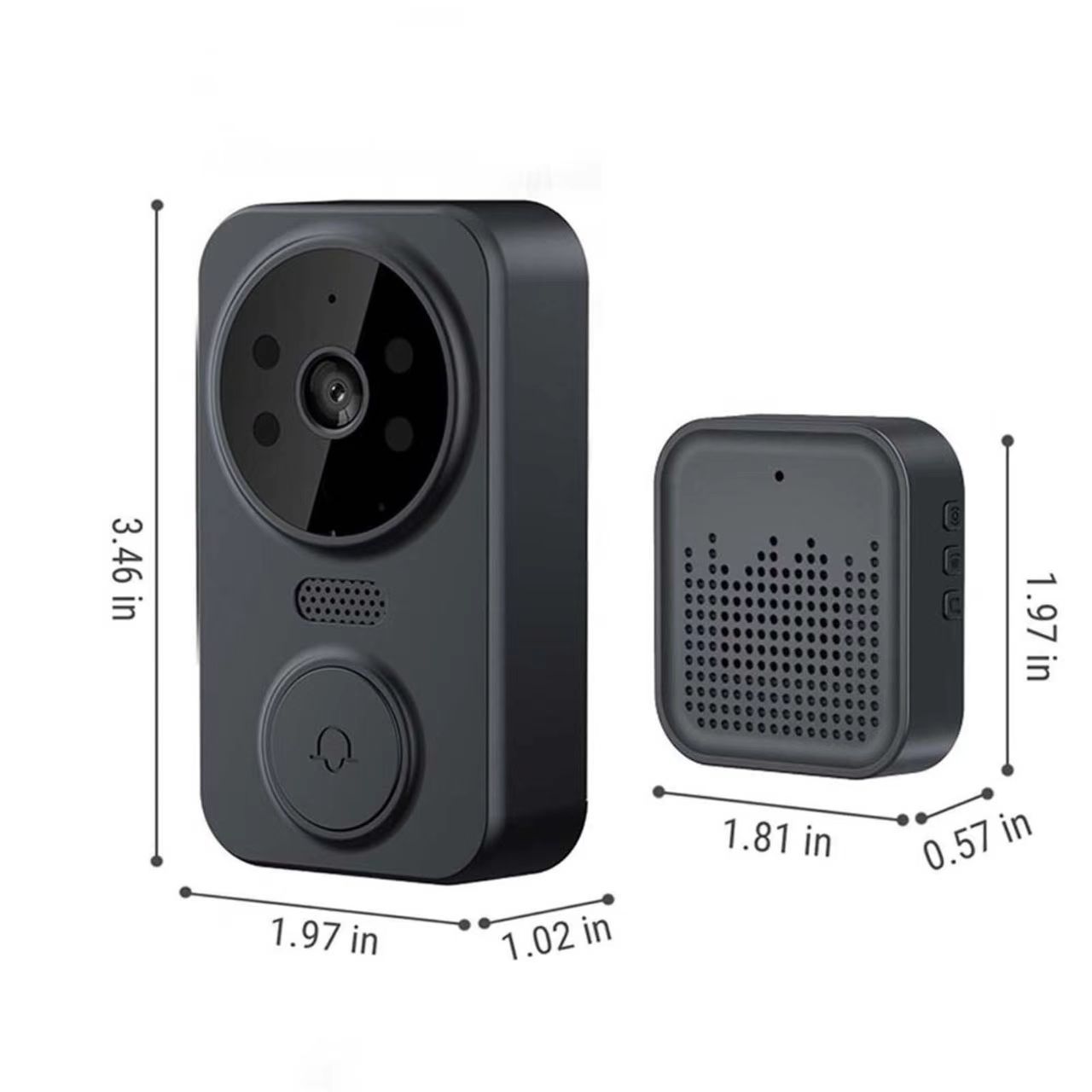 Tuya WIFI Doorbell Smart Home  – обзор и цена Smart Home Video Doorbell