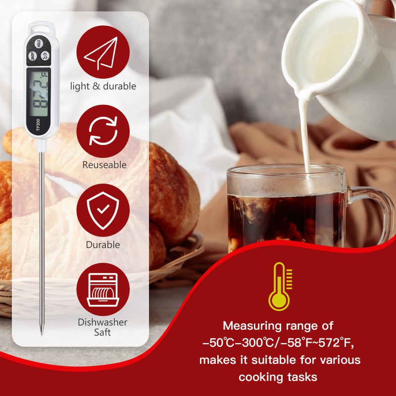 Food Thermometer Probe Type El – обзор и цена Smart Home Utensils