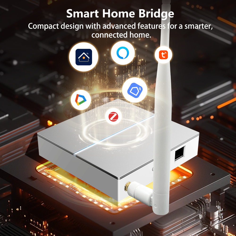 AVATTO Tuya ZigBee Gateway wit – обзор и цена Smart Home Living