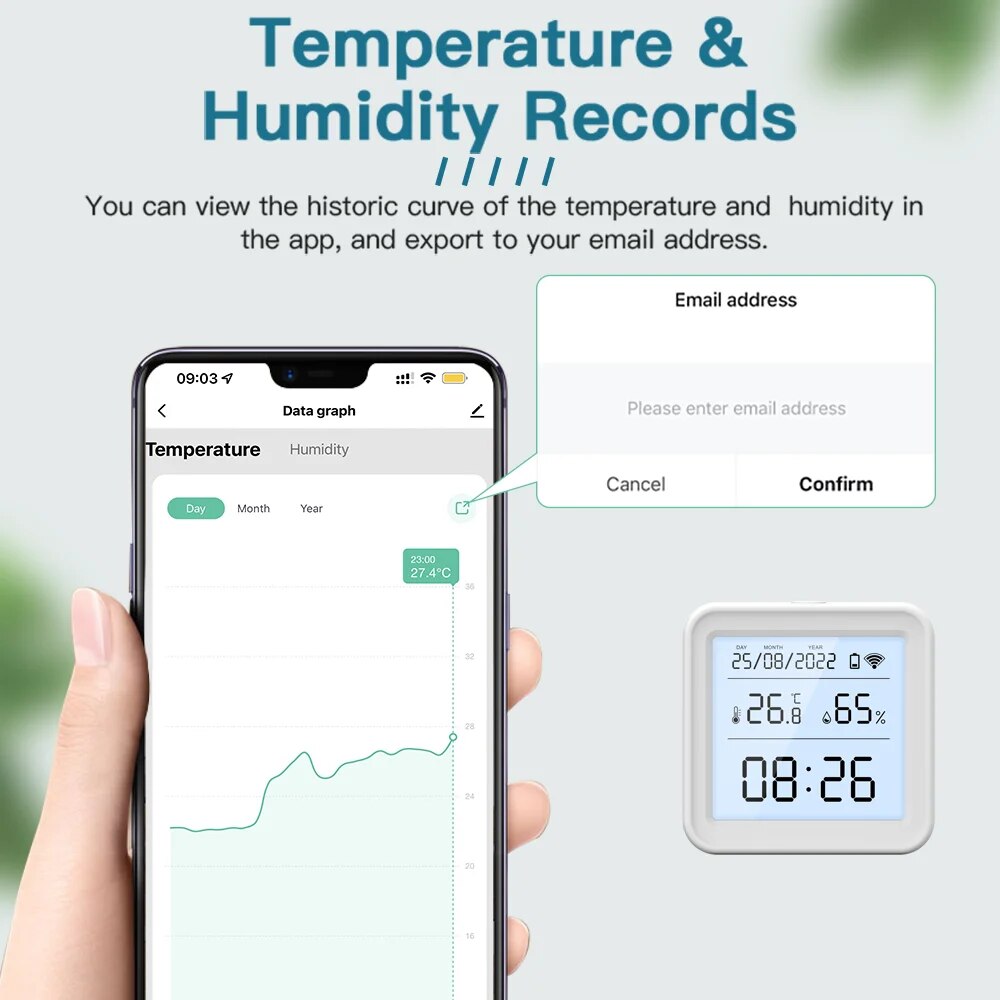 Tuya New WiFi Temperature Humi – обзор и цена Smart Home Orvibo
