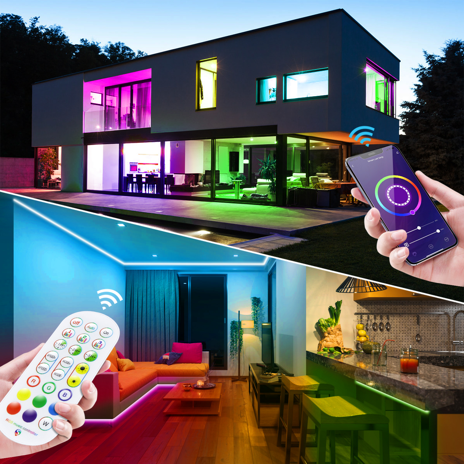 12/24V EU plug WiFi RGB Neon L – обзор и цена Smart Home Llm