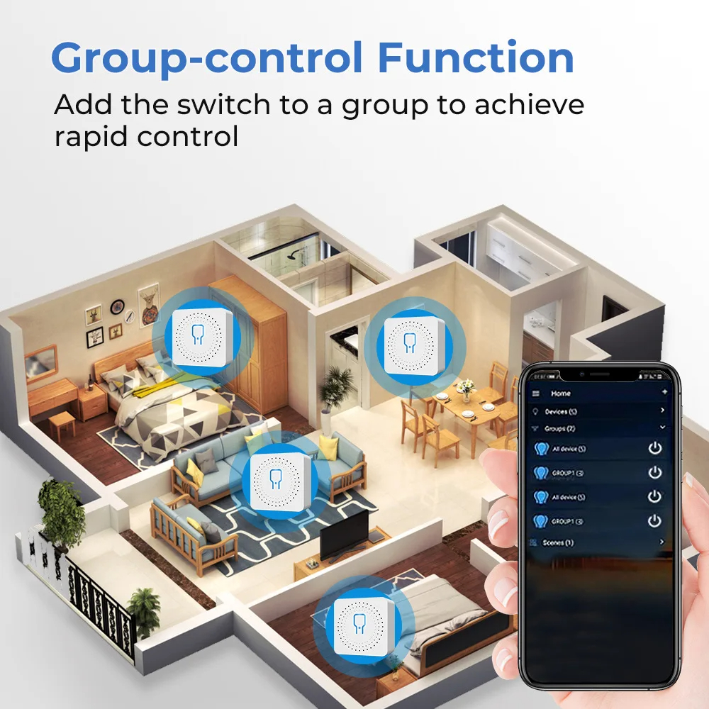 For Tuya Mini Smart WiFi Switc – обзор и цена Smart Home Z Wave