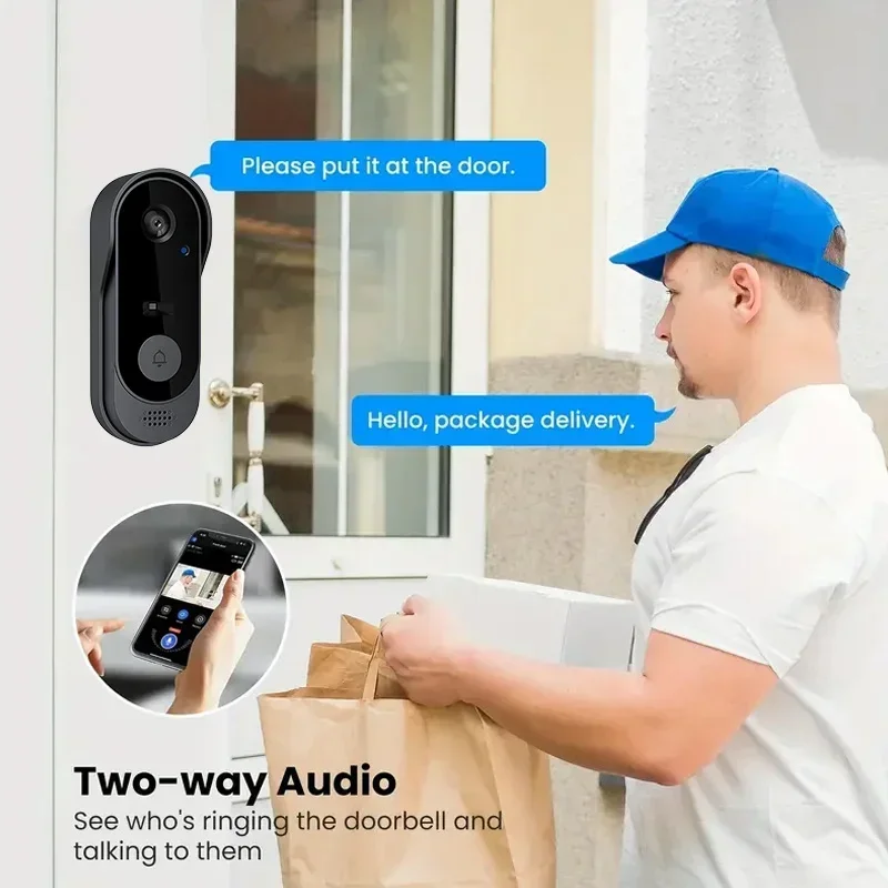 Video HD Wireless Waterproof D – обзор и цена Smart Home Video Doorbell