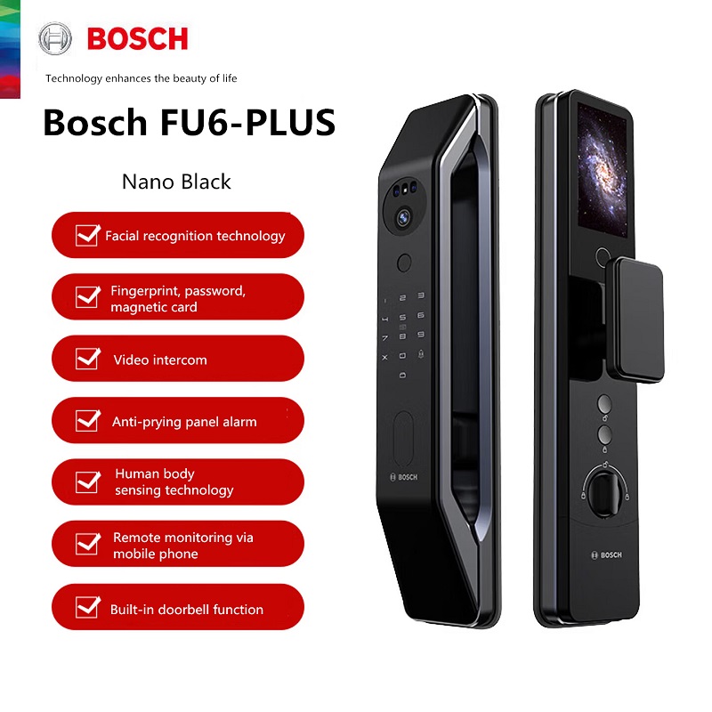 Bosch FU6 plus Smart Door Lock – обзор и цена Smart Home Bosch