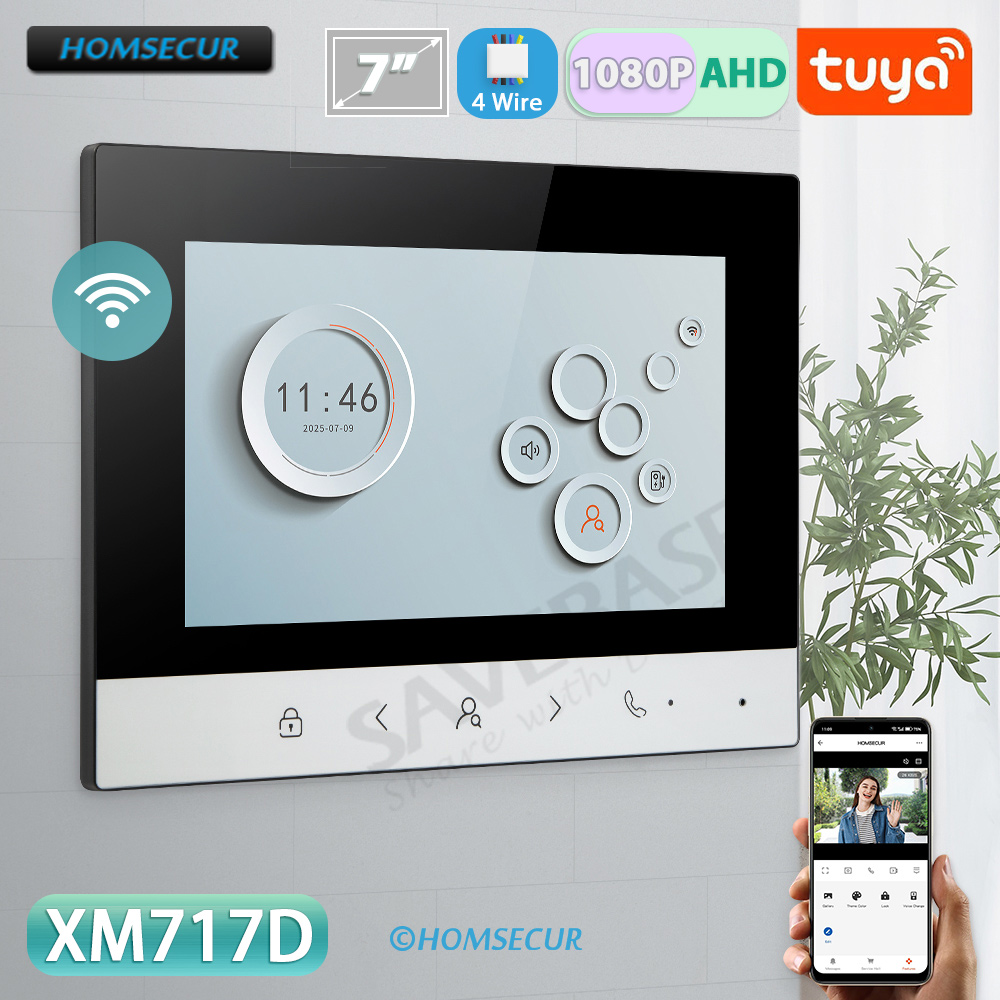 Tuya Smart WIFI Indoor Monitor – обзор и цена Smart Home Video Doorbell