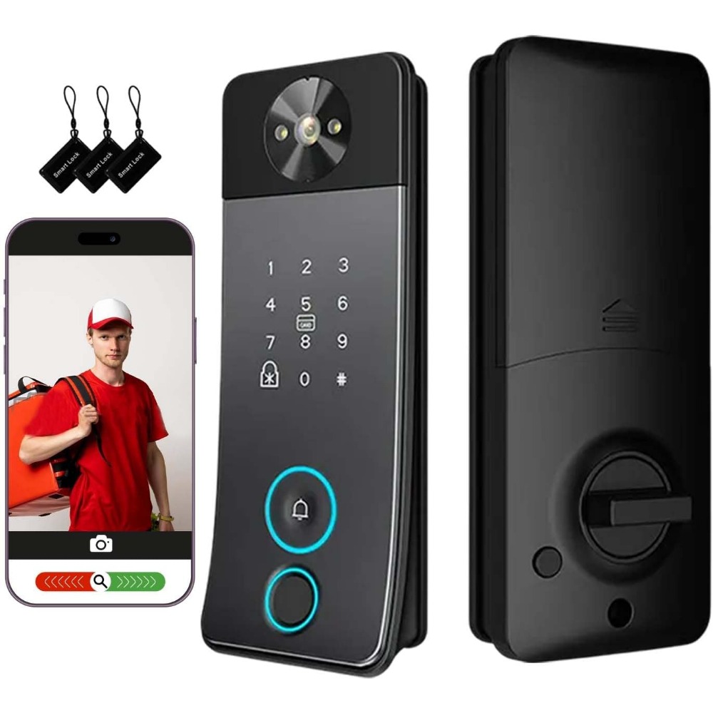 Smart Door Lock with Camera, D – обзор и цена Video Doorbell