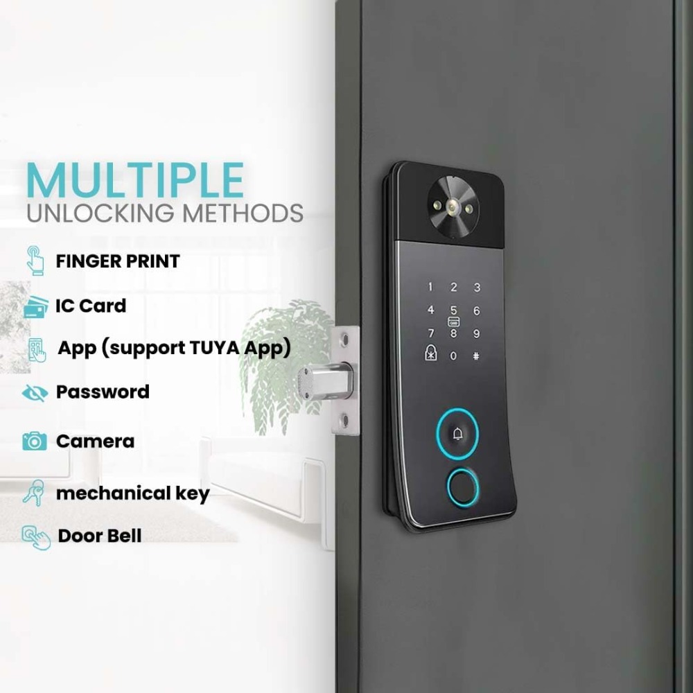 Smart Door Lock with Camera, D – обзор и цена Video Doorbell