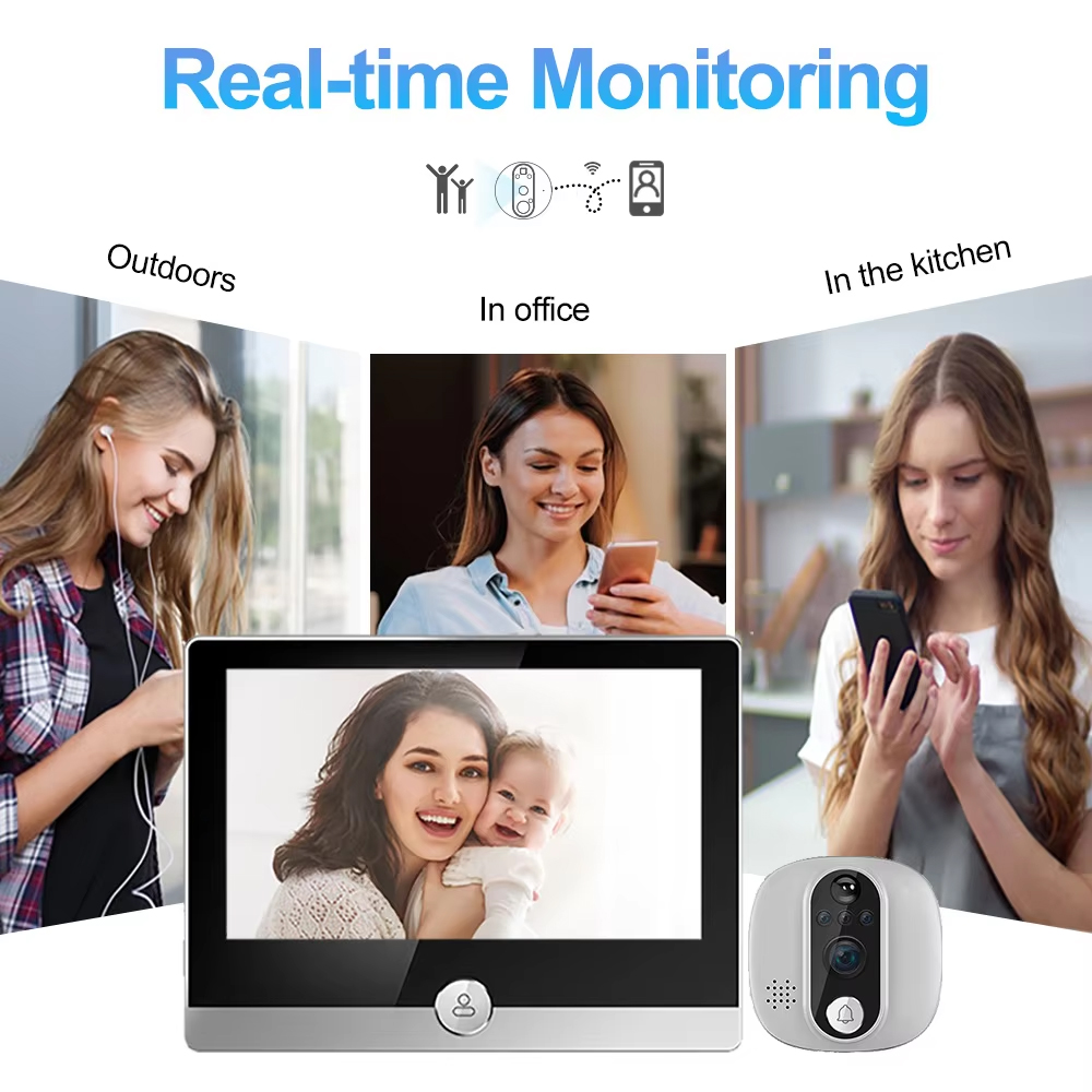 Tuya 1080P WiFi Door Bell Came – обзор и цена Smart Home Video Doorbell