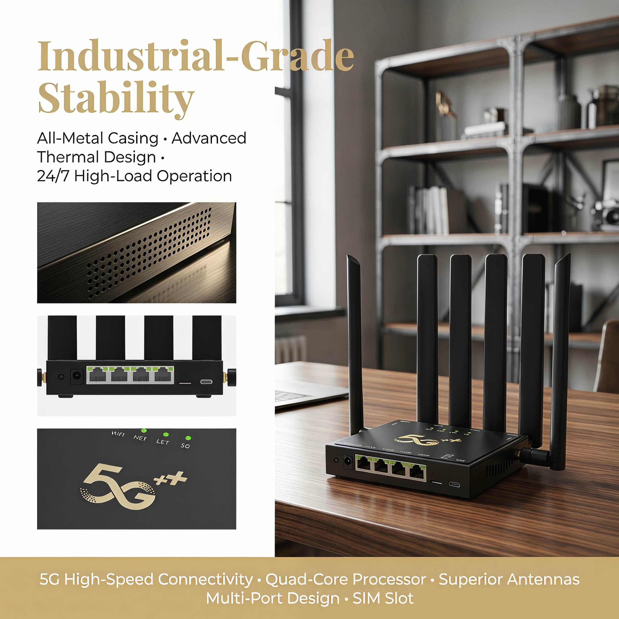 5G CPE Router with SIM Card Sl – обзор и цена Smart Home Simulation