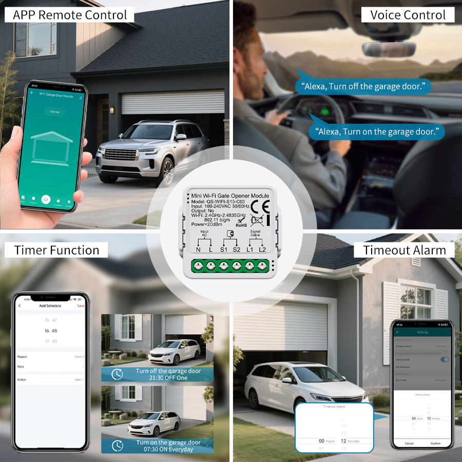 Tuya Smart WiFi or Zigbee Gara – обзор и цена Smart Home Z Wave
