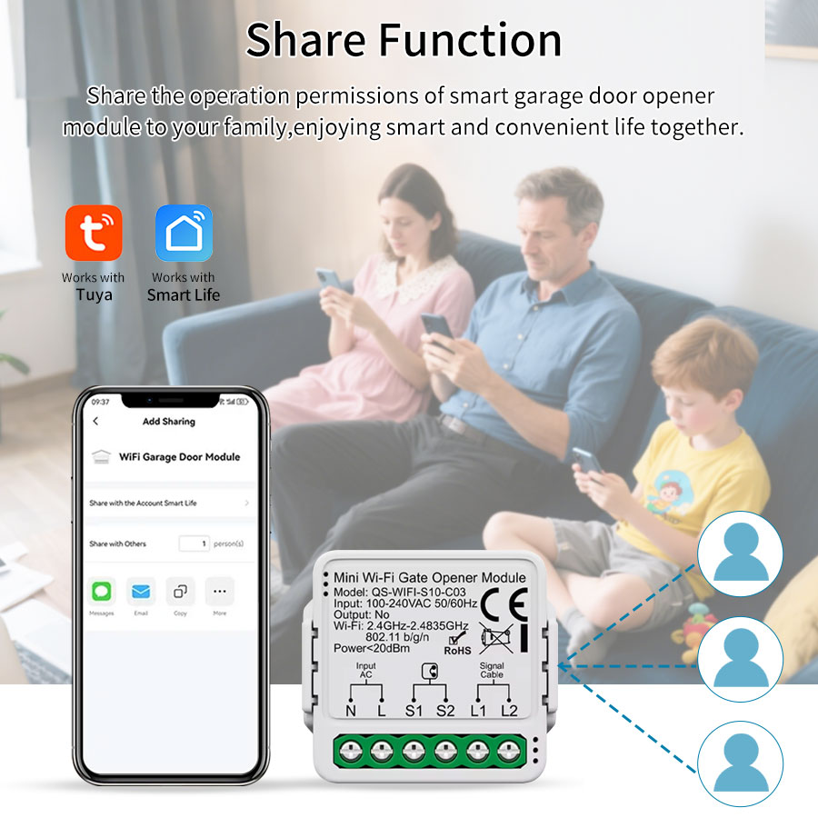 Tuya Smart WiFi or Zigbee Gara – обзор и цена Smart Home Z Wave