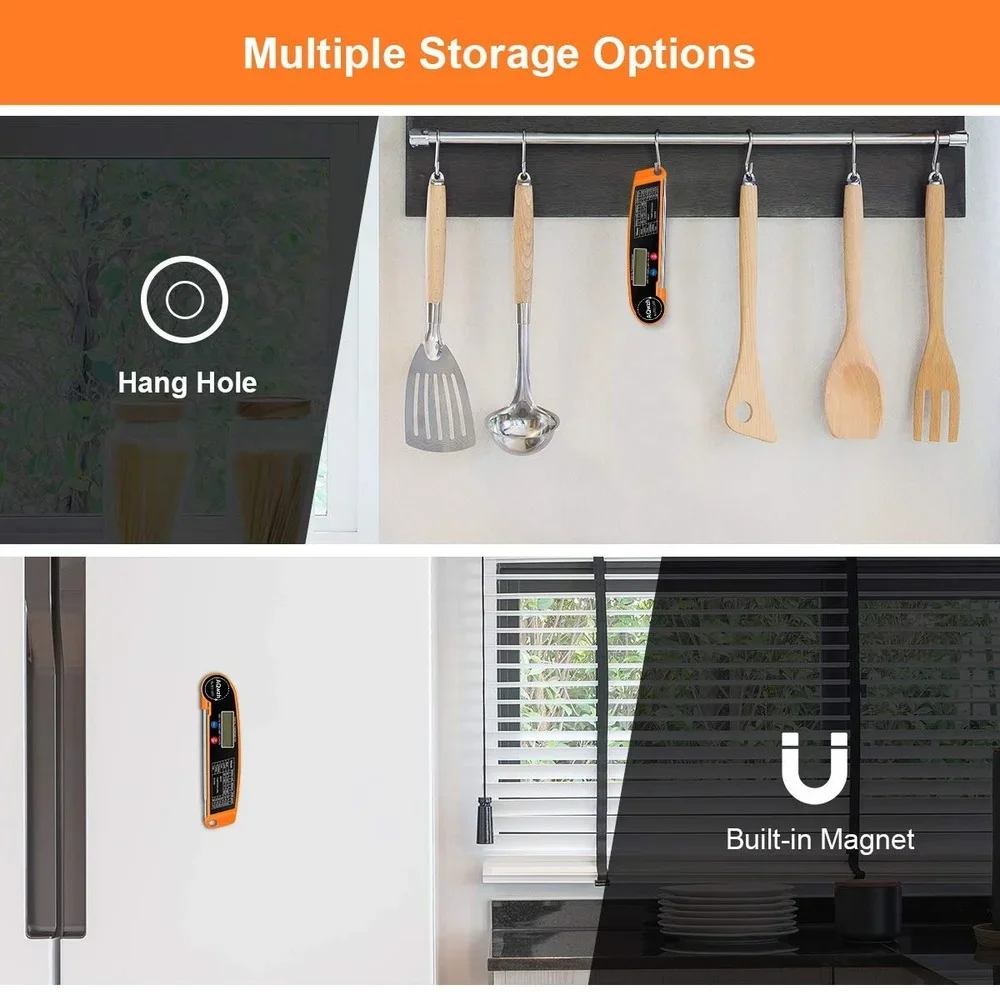 Digital Kitchen Food Thermomet – обзор и цена Smart Home Utensils