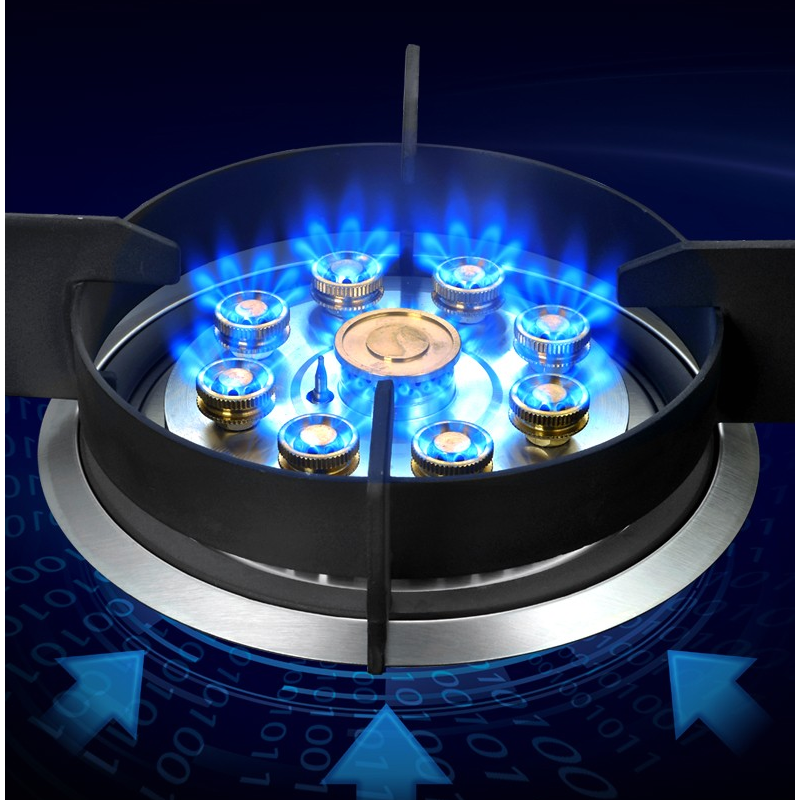 Gas stove with 9-hole dual bur – обзор и цена Smart Home Utensils