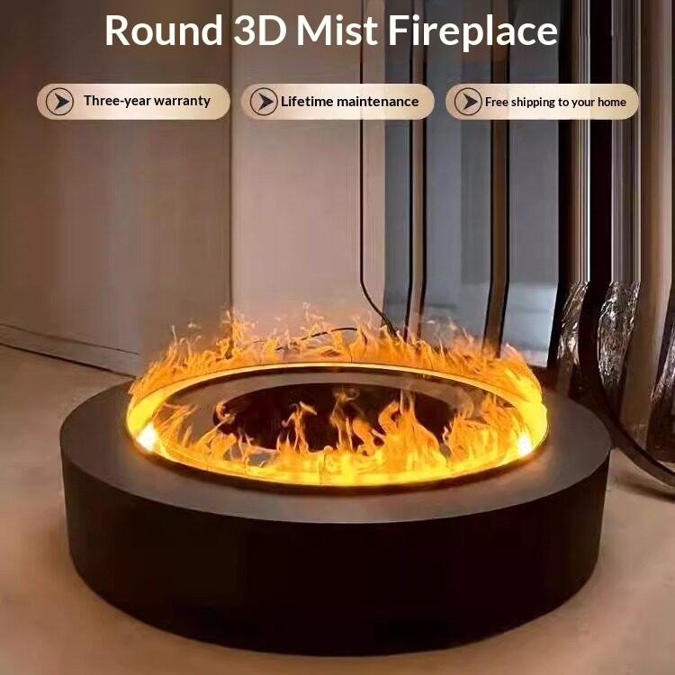 Round Dual-Flame Decorative Si – обзор и цена Smart Home Simulation