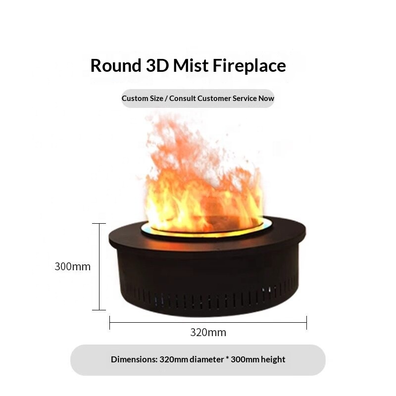 Round Dual-Flame Decorative Si – обзор и цена Smart Home Simulation