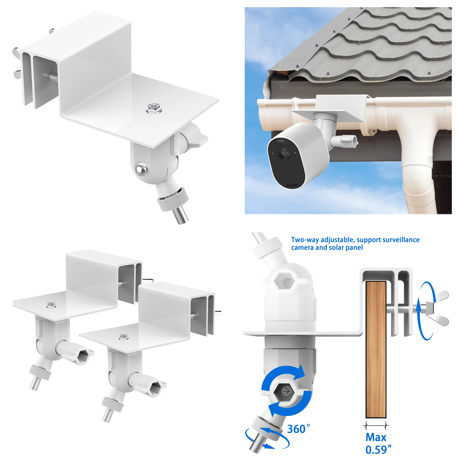 Weatherproof Gutter Mount for  – обзор и цена Video Doorbell
