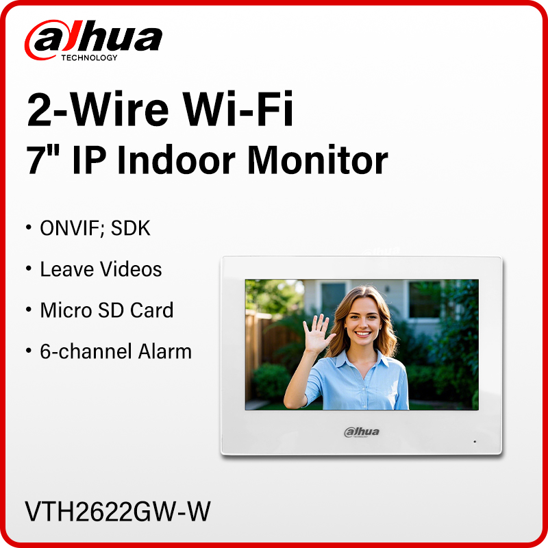 Dahua 2-Wire WiFi Indoor Monit – обзор и цена Smart Home Video Doorbell