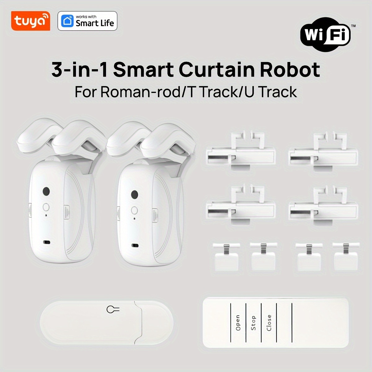 1/2PCS Tuya Smart WiFi Curtain – обзор и цена Smart Home Living