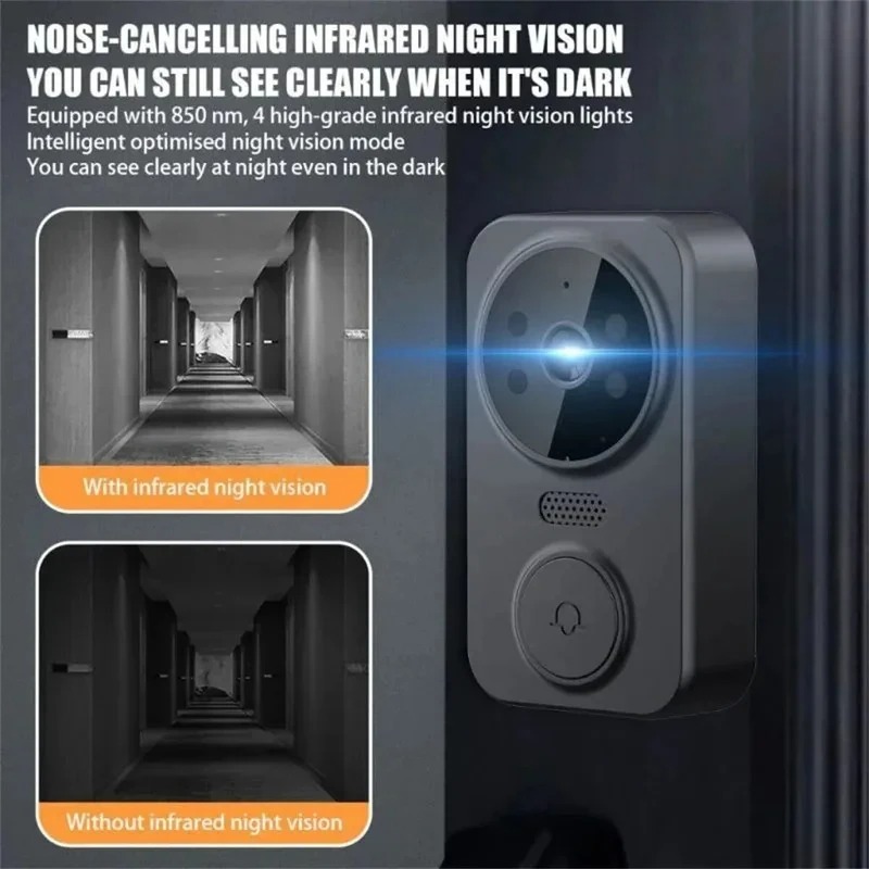 M8 Smart Visual Doorbell WiFi  – обзор и цена Smart Home Video Doorbell