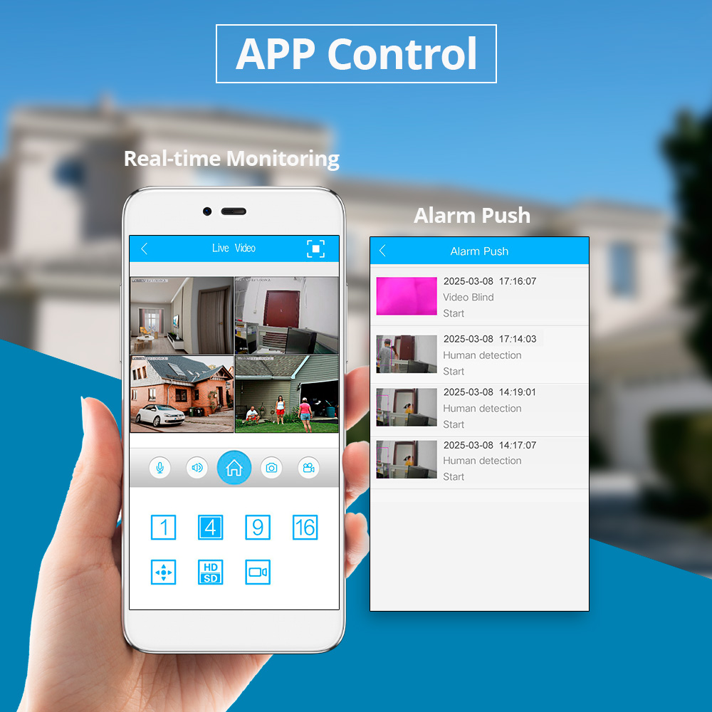 KERUI Mini Network WIFI 8CH NV – обзор и цена Smart Home Security System