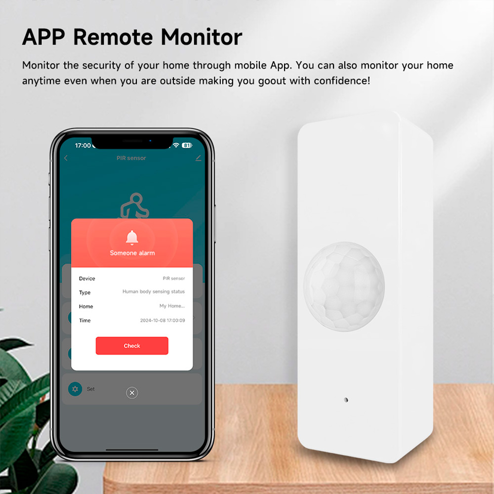 WiFi Smart PIR Motion Sensor T – обзор и цена Smart Home Security System