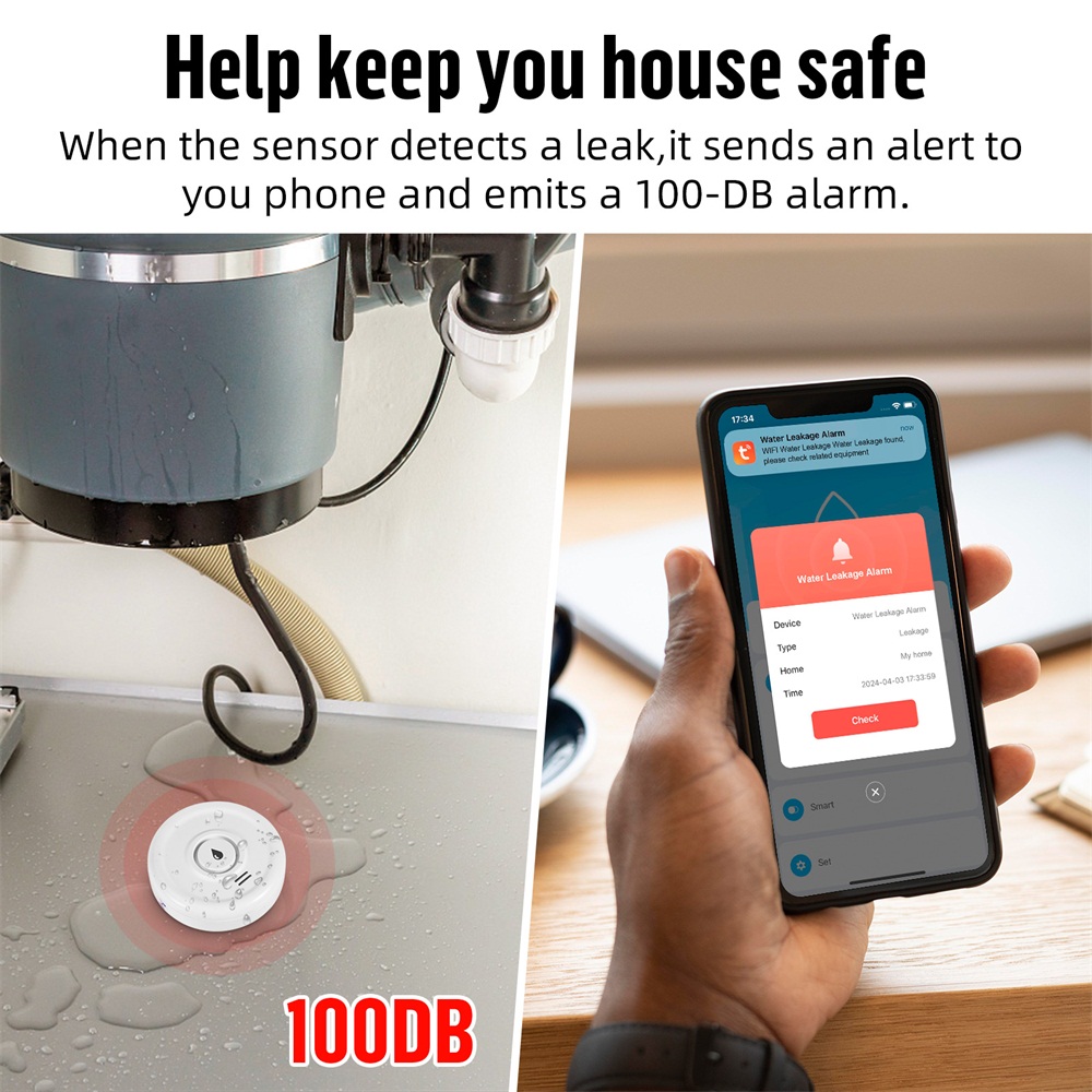 Fuers Water Leakage Detector S – обзор и цена Smart Home Security System