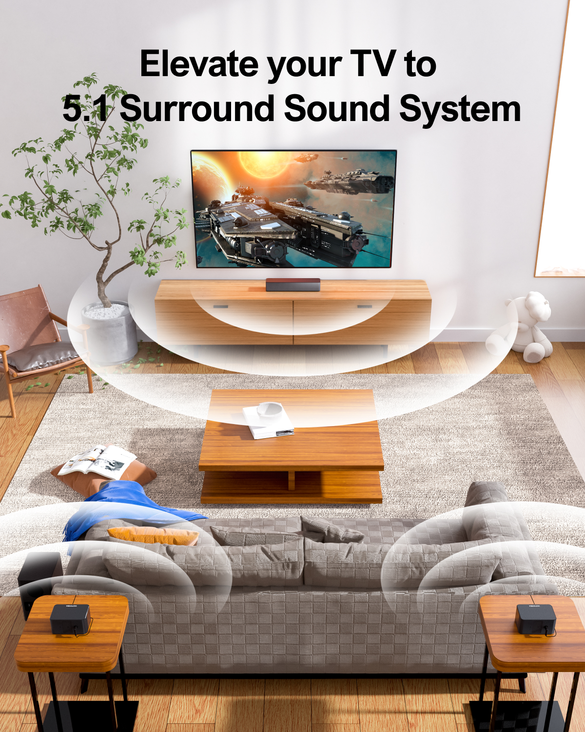 ULTIMEA 5.1 Virtual Surround S – обзор и цена Smart Home Simulation