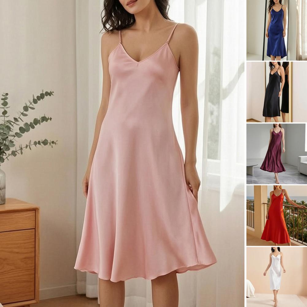 Sexy Nightdress Deep Neck Slee – обзор и цена Smart Home Simulation