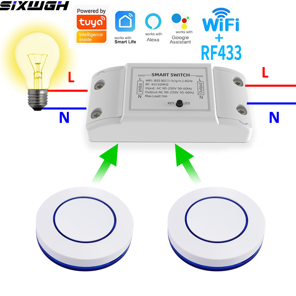 16A WiFi Tuya Smart Switch Wir – обзор и цена Smart Home Wiz