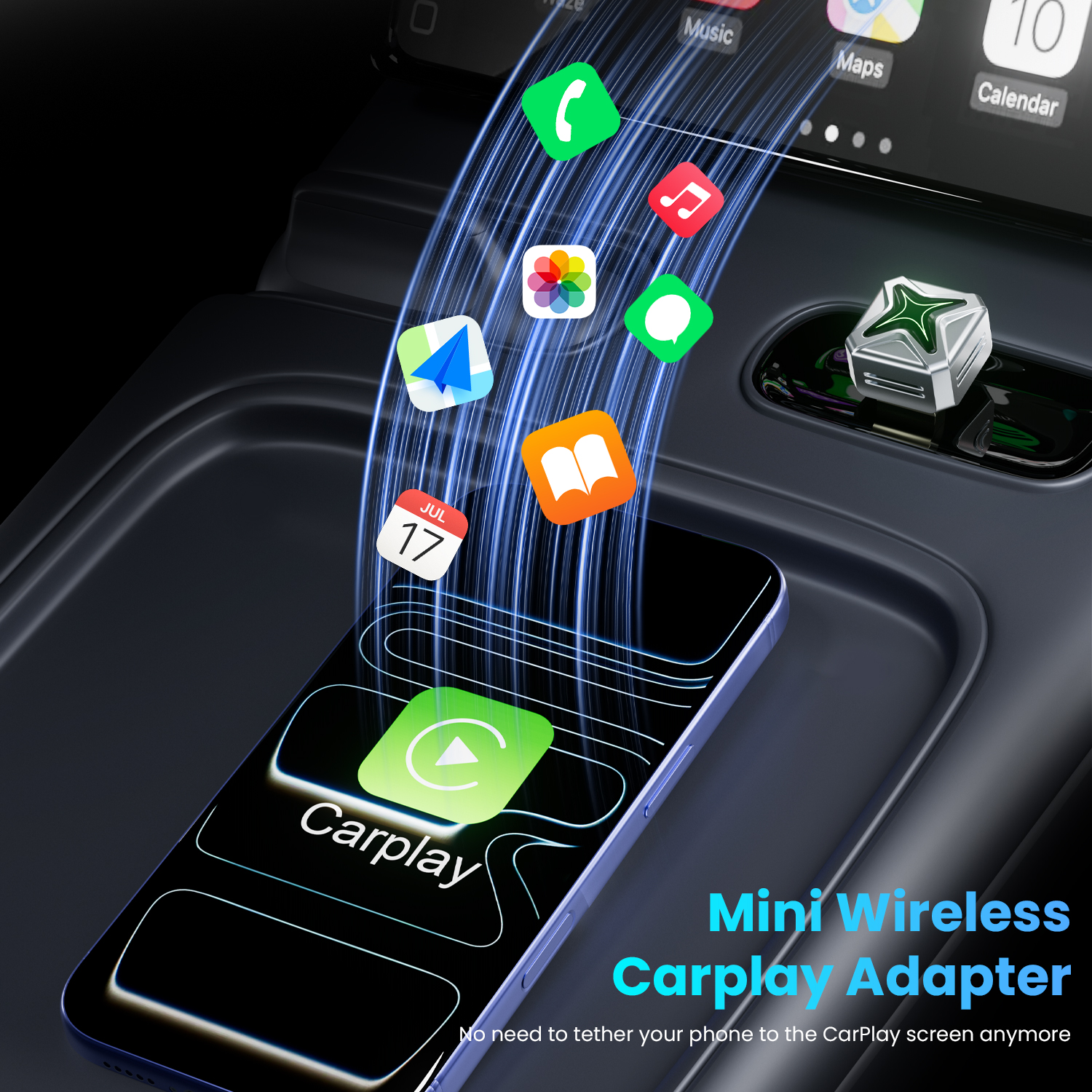 Wireless CarPlay Android Auto  – обзор и цена Smart Home Wiz